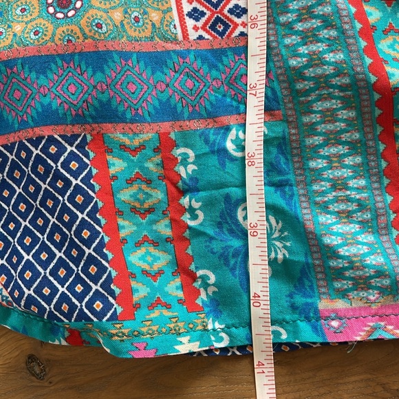 SUNDANCE Feathers by Tolani new with tags size small maxi skirt - Picture 9 of 9